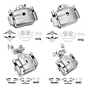 Detroit Axle - Brake Calipers for 06-12 Ford Fusion Lincoln MKZ Zephyr