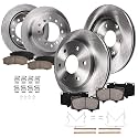 Detroit Axle - Front and Rear Brake Kit for 2001-2007 Toyota Sequoia