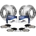 Detroit Axle - Brake Kit for GMC Chevrolet Silverado 1500HD 2500 Sierra