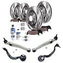 Detroit Axle - Control Arms Brake Kit for 2007-2013 BMW X5, 2011-2014 X6