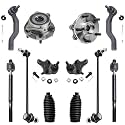 Detroit Axle - Front 12pc Suspension Kit for 2006-2018 Toyota Rav4