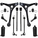 Detroit Axle - Front 12pc Suspension Kit for 98-07 Ford Taurus 98-05