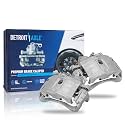 Detroit Axle - Front 2pc Brake Calipers for Chevy Silverado 2500 HD 3500 HD