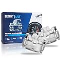 Detroit Axle - Front 2pc Brake Calipers for 13-21 Nissan Altima, 14-17 Leaf