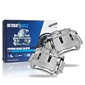 Detroit Axle - Front 2pc Brake Calipers for Ford 1999-2004 F-250 Super Duty