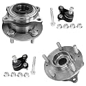 Detroit Axle - Front 4pc Wheel Bearings Hubs Kit for Hyundai Sonata Tucson