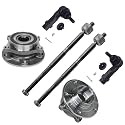 Detroit Axle - Front 6pc Wheel Bearing Hubs Kit for 2013-2016 Dodge Dart