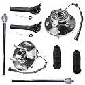 Detroit Axle - Front 8pc Wheel Bearing Hubs Kit for 2008-2010 Grand Caravan