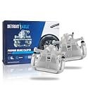 Detroit Axle - Front Brake Calipers for 07-17 Toyota Camry 08-18 Avalon