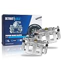 Detroit Axle - Front Brake Calipers for Ford Explorer Flex Taurus