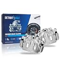 Detroit Axle - Front Brake Calipers w/Brackets for Chevrolet Equinox