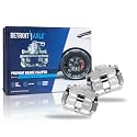 Detroit Axle - Front Brake Calipers w/Brackets for 11-14 Hyundai Sonata GAS