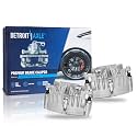 Detroit Axle - Front Brake Calipers w/Brackets for Buick Rainier