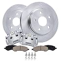 Detroit Axle - Front Brake Kit for 09-18 Ram 1500, 19-23 Ram 1500 Classic