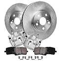 Detroit Axle - Front Brake Kit for 2003-2008 Toyota Corolla Matrix