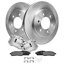 Detroit Axle - Front Brake Kit for 4WD 05-08 Ford F-150 Lincoln Mark LT