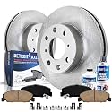 Detroit Axle - Front Brake Kit for 90-00 Honda Civic, 90-91 CRX