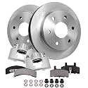 Detroit Axle - Front Brake Kit For Chevrolet GMC K1500 K2500 Pickup Tahoe