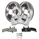 Detroit Axle - Front Brake Kit for Chevrolet GMC K1500 K2500 Tahoe Yukon