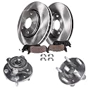 Detroit Axle - Front Brake Kit for Ford Taurus Five Hundred Freestyle