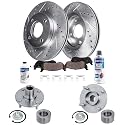 Detroit Axle - Front Brake Kit for Ford 2008 2009 2010 2011 Focus