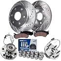 Detroit Axle - Front Brake Kit for K1500 K2500 Escalade Yukon Tahoe