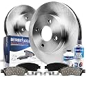 Detroit Axle - Front Brake Kit Replacement for 00-04 Ford Focus [Exc. SVT]