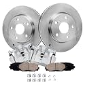 Detroit Axle - Front Brake Kit for Toyota Matrix Corolla Pontiac Vibe