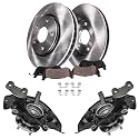 Detroit Axle - Front Brake Kit for Toyota Highlander Lexus RX330 RX350