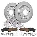 Detroit Axle - Front Brake Kit for Trailblazer Envoy Rainier Ascender