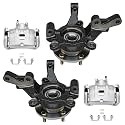 Detroit Axle - Front Steering Knuckles and Wheel Hub Bearings Brake