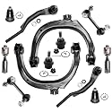 Detroit Axle - Front End 12pc Suspension Kit for Chevy Trailblazer EXT SSR