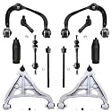 Detroit Axle - Front End 12pc Suspension Kit for 4WD 2005-2008 Ford F-150