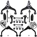 Detroit Axle - Front End 14pc Suspension Kit for 07-11 Dodge Nitro