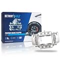 Detroit Axle - Front Left Brake Caliper for 2006-2010 Hummer H3 2009-10 H3T