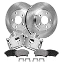 Detroit Axle - Front Rotors Calipers Brake Pads for Chevy Impala Riviera