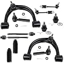 Detroit Axle - Front Upper Control Arm w/Ball Joint, Sway Bar, Inner Outer