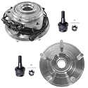 Detroit Axle - Front Wheel Bearing Hubs Kit for Jeep 2011-2017 Wrangler