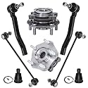 Detroit Axle - Front Wheel Bearing Hubs Kit for 15-18 Chevy City Express