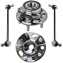 Detroit Axle - Front Wheel Bearing Hubs Kit for 2010-2017 Chevy Equinox
