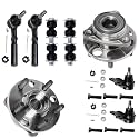 Detroit Axle - Front Wheel Bearing Hubs Kit for 1997-2005 Chevy Cavalier