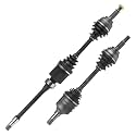 Detroit Axle - FWD Front 2pc CV Axles for 89-91 Toyota Camry 2.0L, 2 CV
