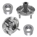 Detroit Axle - FWD Front Wheel Bearing Hubs Kit for Chevrolet Aveo Aveo5