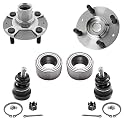 Detroit Axle - FWD Front Wheel Hub Bearings Kit for 12-17 Hyundai Accent
