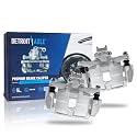 Detroit Axle - Pair Rear Brake Calipers for 2002 2003 Subaru Impreza RS