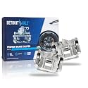 Detroit Axle - Pair Rear Disc Brake Calipers for 2009-2015 Honda Pilot