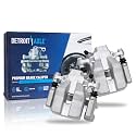 Detroit Axle - Rear 2pc Brake Calipers for Toyota 08-11 Avalon 07-11 Camry