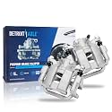 Detroit Axle - Rear 2pc Brake Calipers for INFINITI G35 G37 M35 M45 350Z