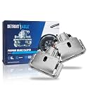 Detroit Axle - Rear 2pc Brake Calipers for 02-18 Dodge Ram 1500