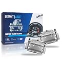 Detroit Axle - Rear Brake Calipers w/Brackets for Ford E-150 E-250